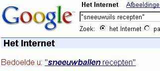 sneeuwuil google