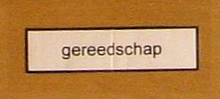 gereedschap