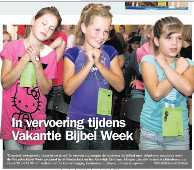 bijbel week