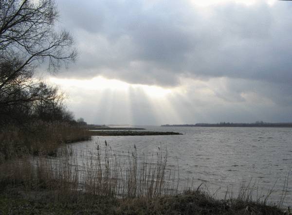 Achter de wolken