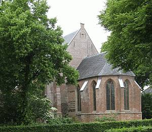 kerk, achter